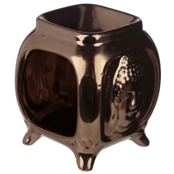 Aromalampa Buddha Guld