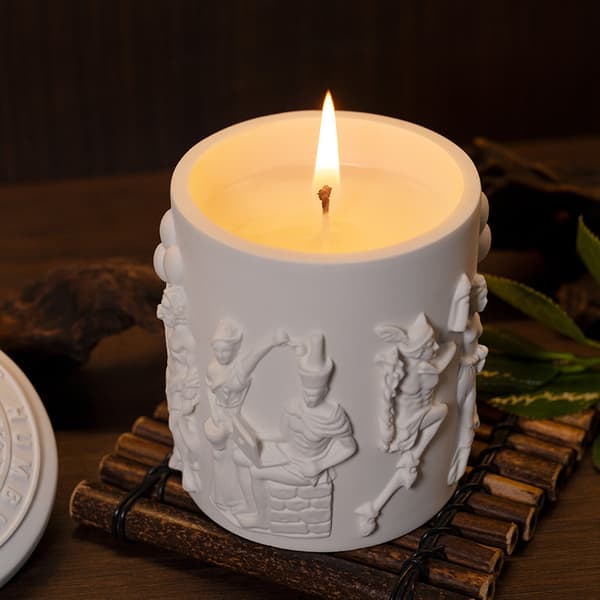 INF Preget duftlys - Agarwood & Oud