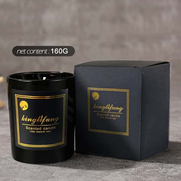 INF Luksus duftlys - Amber & Moss