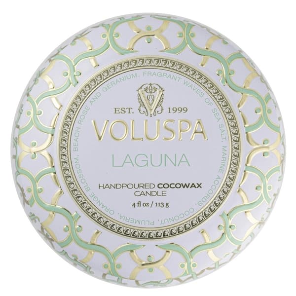 Voluspa Decorative Tin Candle Laguna 113g
