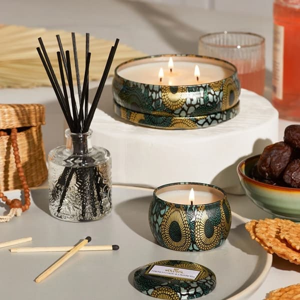 Voluspa Decorative Tin Candle French Cade & Lavender 113g
