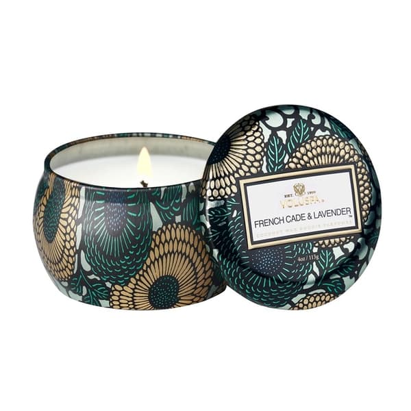 Voluspa Decorative Tin Candle French Cade & Lavender 113g