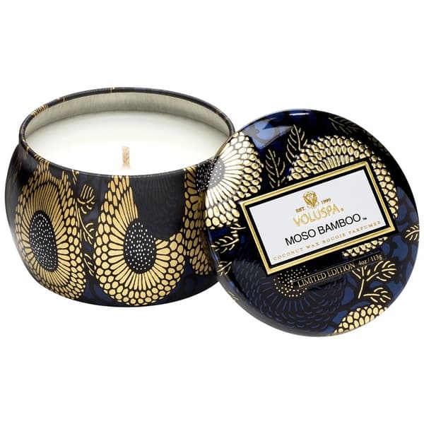 Voluspa Decorative Tin Candle Moso Bamboo 113g