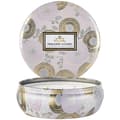 Miniatyrbild 2 av 3: Voluspa 3-Wick Candle Decorative Tin Panjore Lychee 340g