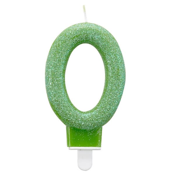 Amscan Glitter Birthday Number Candle