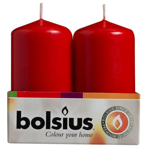 Bolsius Pillar Candle (Pack Of 4)