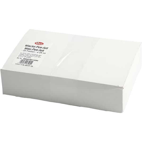 Lysvoks, ass. farger, 20x28 ml/ 1 pk.
