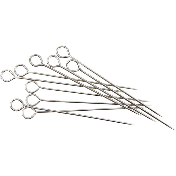 Nål til lysform, L: 9 cm, 10 stk./ 1 pk.