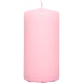 Miniatyrbild 3 av 3: Blockljus - Rosa - H: 10 cm - dia. 50 mm - 6 st