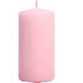 Miniatyrbild 1 av 3: Blockljus - Rosa - H: 10 cm - dia. 50 mm - 6 st