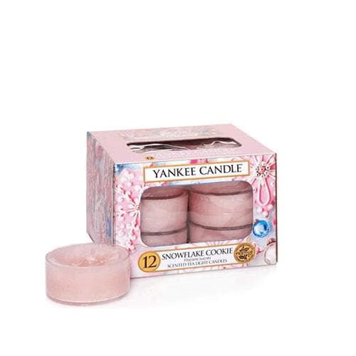 Yankee Candle Tealights Snowflake Cookie