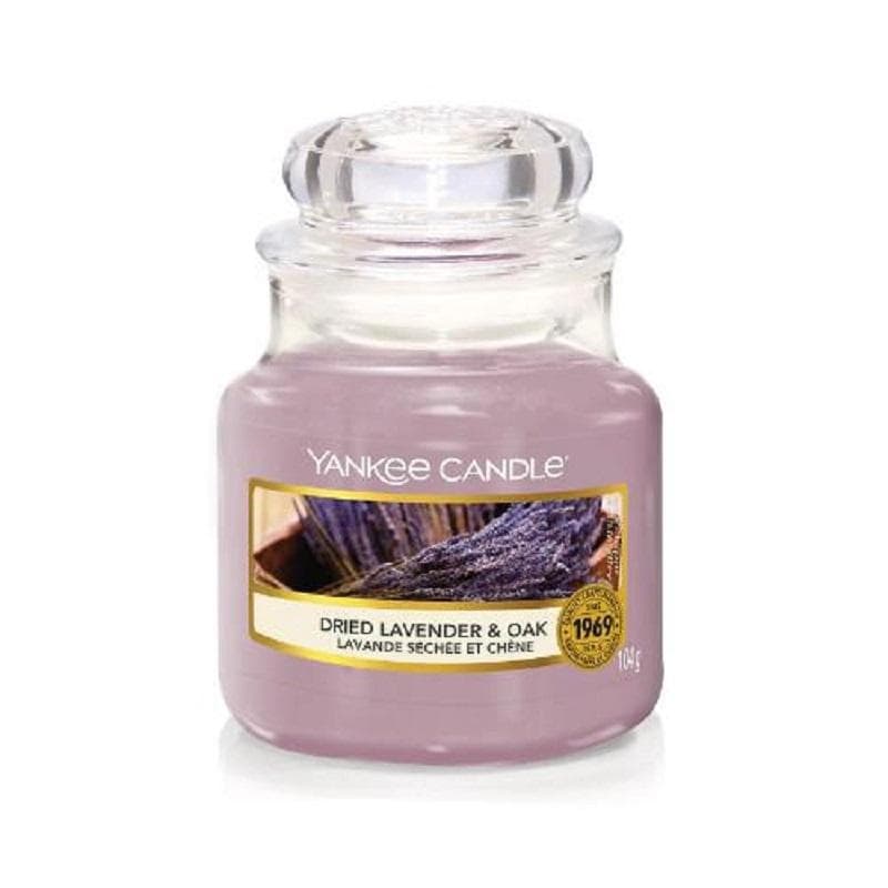 Yankee Candle Classic Small Jar Dried Lavender & Oak 104g