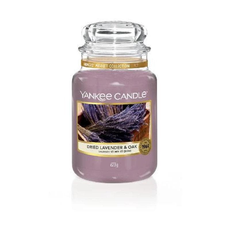 Yankee Candle Classic Large Jar Dried Lavender & Oak 623g