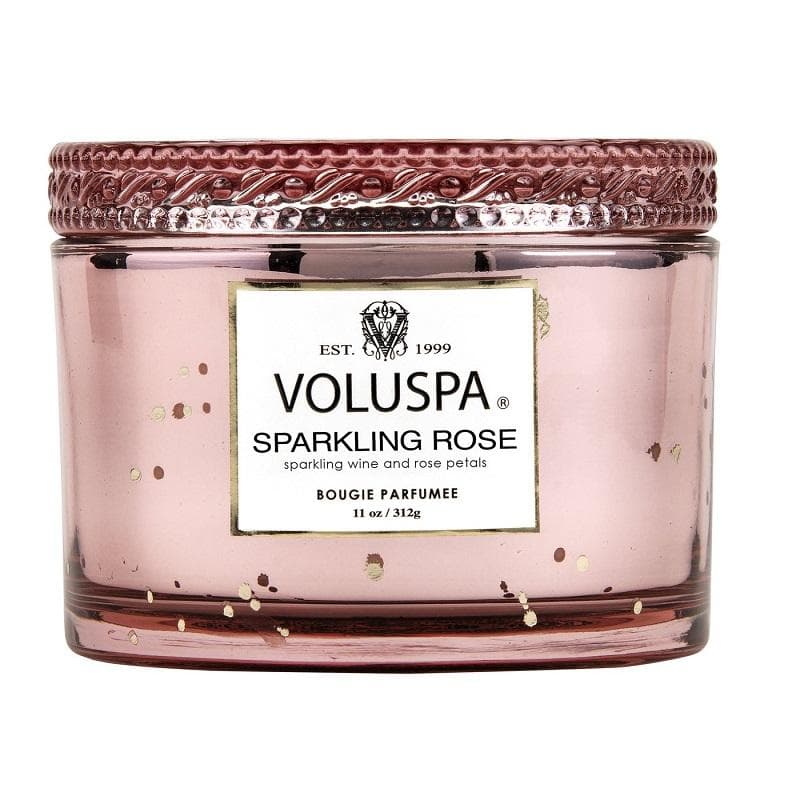 Voluspa Corta Maison Glass Candle Sparkling Rose 312g
