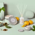 Miniatyrbild 5 av 5: Voluspa 3-Wick Candle Decorative Tin Moroccan Mint Tea 340g