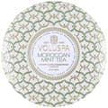 Miniatyrbild 1 av 5: Voluspa 3-Wick Candle Decorative Tin Moroccan Mint Tea 340g