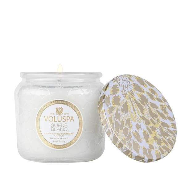 Voluspa Petite Jar Suede Blanc 127g