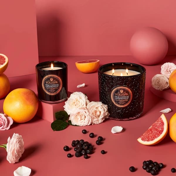Voluspa Classic Candle Pink Citron Grapefruit 269g