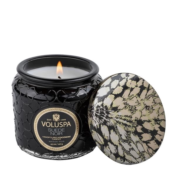 Voluspa Petite Jar Suede Noir 127g