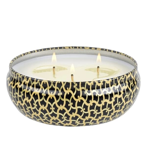 Voluspa 3-Wick Candle Decorative Tin Freesia Clementine 340g