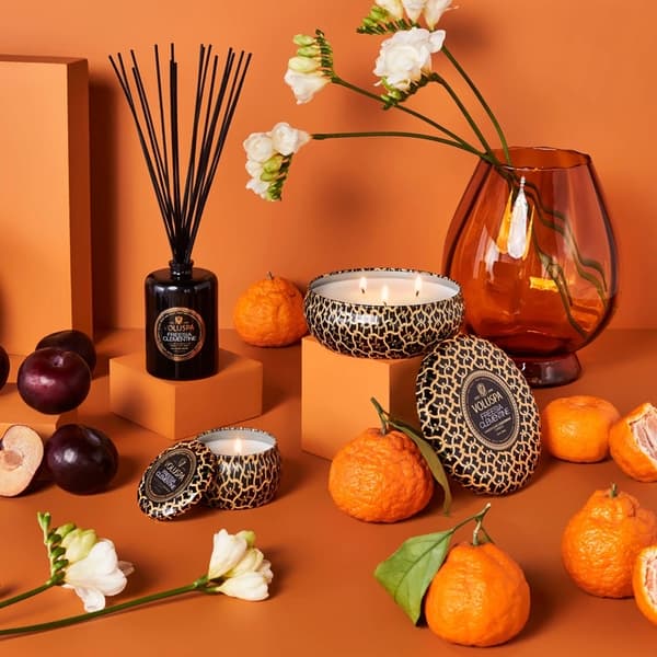 Voluspa Decorative Tin Candle Freesia Clementine 113g