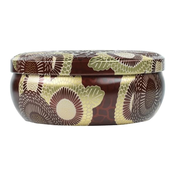 Voluspa 3-Wick Candle Decorative Tin Forbidden Fig 340g