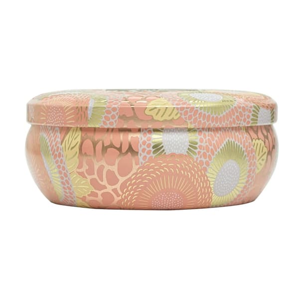 Voluspa 3-Wick Candle Decorative Tin Kalahari Watermelon 340g