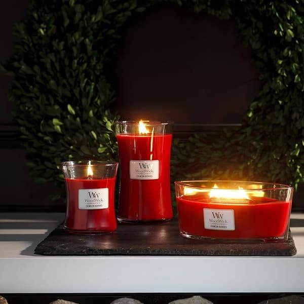 WoodWick Medium - Crimson Berries