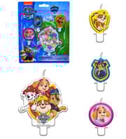 4-Pack Paw Patrol Kagelys Fødselsdag Lys Parti