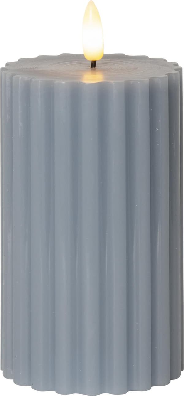 LED BLOCKLJUS FLAMME STRIPE BLÅ
