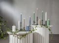 Miniatyrbild 8 av 10: LED BLOCKLJUS FLAMME STRIPE VIT