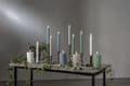 Miniatyrbild 9 av 10: LED BLOCKLJUS FLAMME STRIPE VIT