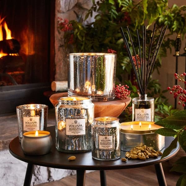 Voluspa Reed Diffuser Silver Birch Peppercorn 192ml