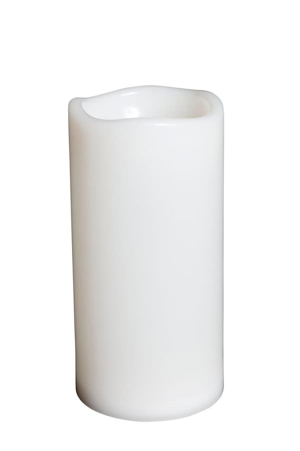 Ljus LED Utomhus vitt 10x20 cm timer