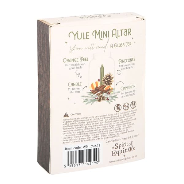Something Different Spelljus av cederträ och tall för vinterritual (12-pack)