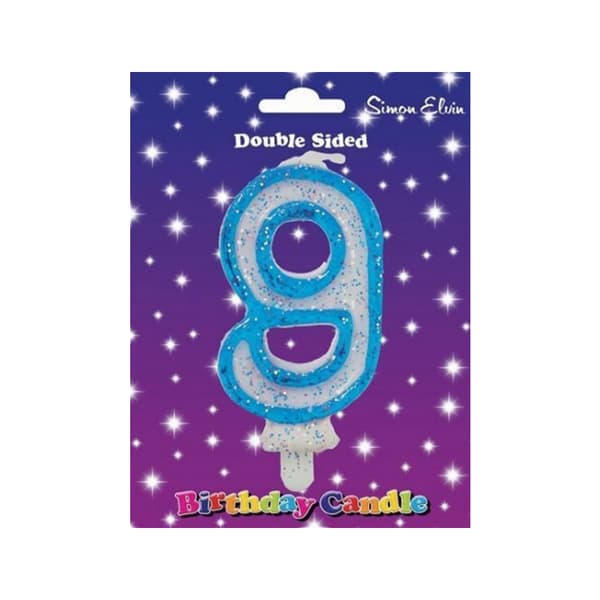 Simon Elvin 9 Number Birthday Candle