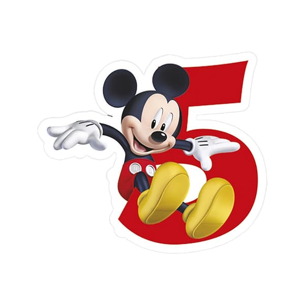 Mickey Mouse Clubhouse 5 Ljus Red/White/Black One Size