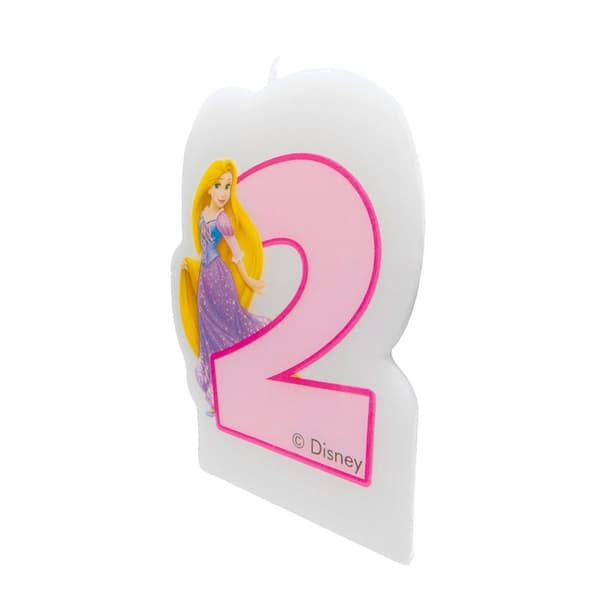 Disney Princess Number 2 Rapunzel Candle