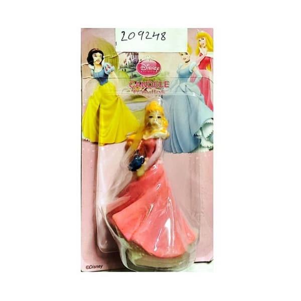 Disney Princess Aurora Candle Pink/Yellow One Size