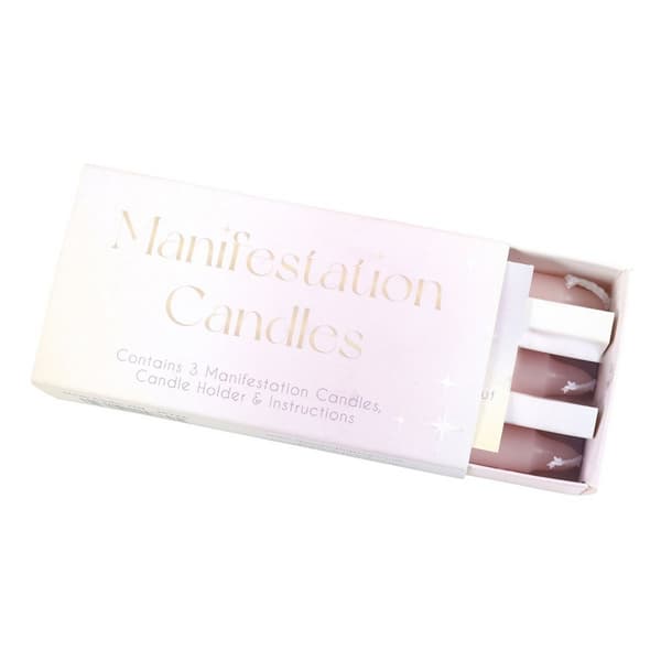 Something Different Manifestation Spell Candles Set (Pack of 3)