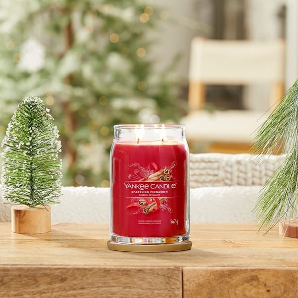 Yankee Candle Signature Large Jar Sparkling Cinnamon 567g