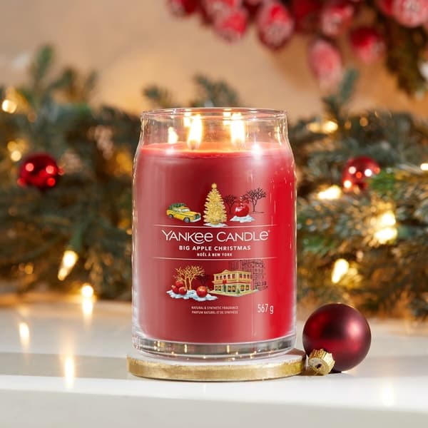Yankee Candle Signature Large Jar Big Apple Christmas 567g