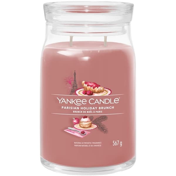 Yankee Candle Signature Large Jar Parisian Holiday Brunch 567g