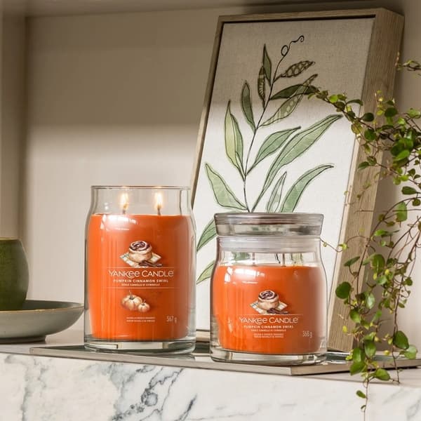 Yankee Candle Signature Medium Jar Pumpkin Cinnamon Swirl 368g