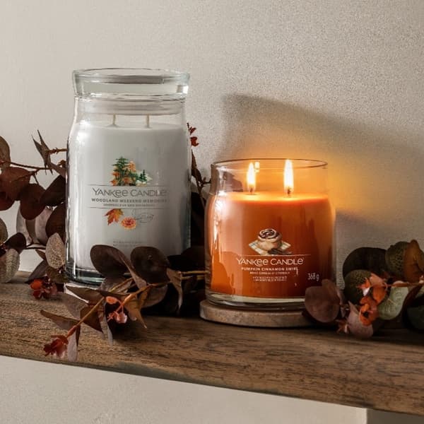 Yankee Candle Signature Medium Jar Pumpkin Cinnamon Swirl 368g