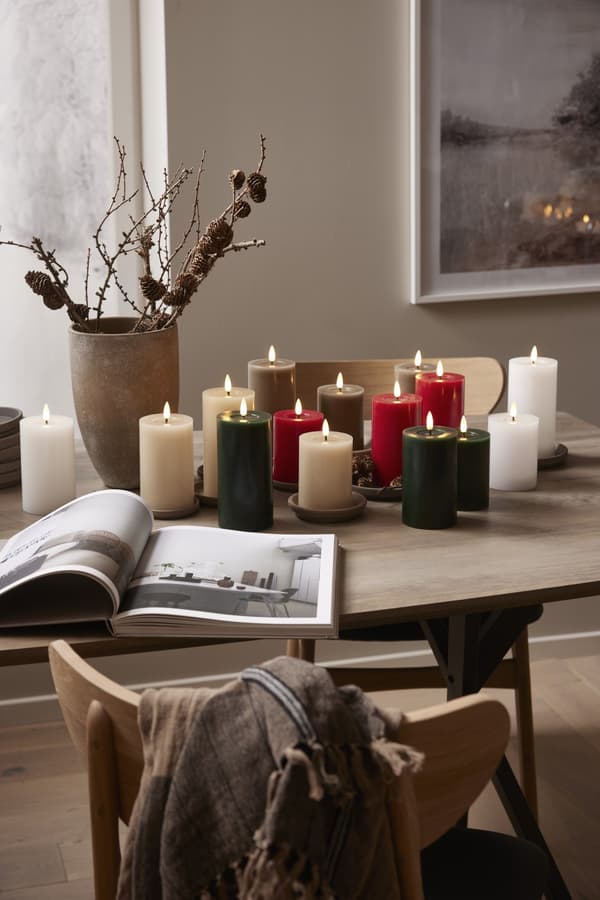 LED BLOCKLJUS FLAMME FLOW MULLVAD