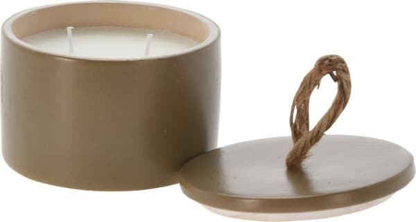 Ljus Grön Keramikburk med lock