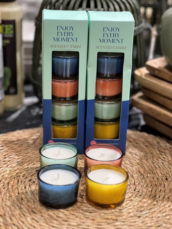 Doftljus 4-pack Presentförpackning Pineapple & Neroli