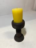 Pikkukuva 4 / 5: Fantastic gift set, two small block candles in yellow and black