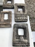 Miniatyrbillede 3 af 3: Rammer i stenmel 4-Pack